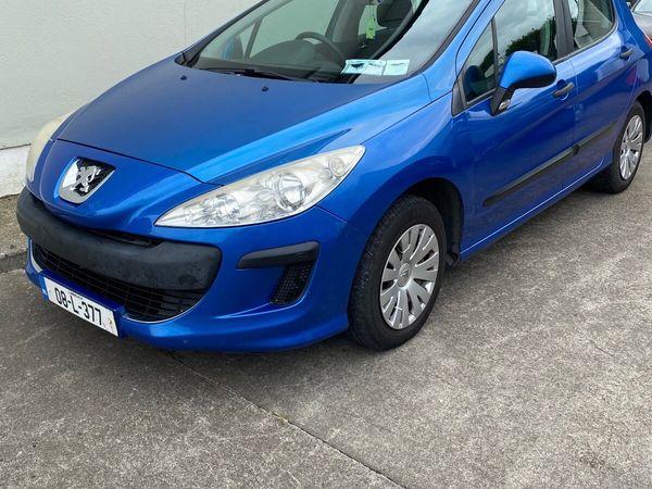 Peugeot 308 Hatchback, Petrol, 2008, Blue
