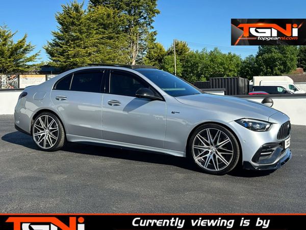 Mercedes-Benz AMG Saloon, Petrol Hybrid, 2023, Silver