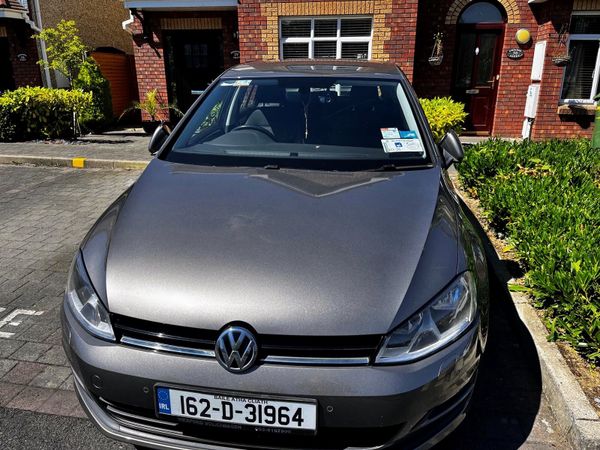 Volkswagen Golf Hatchback, Diesel, 2016, Grey