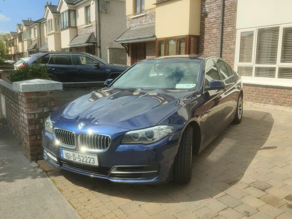 BMW 5-Series Saloon, Diesel, 2016, Blue