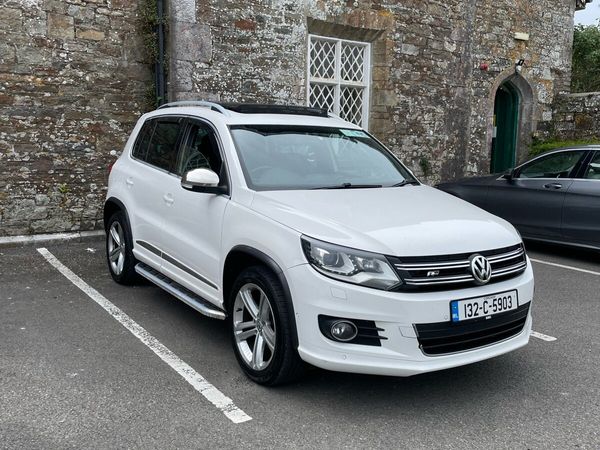 Volkswagen Tiguan SUV, Diesel, 2013, White
