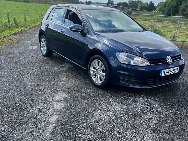 Volkswagen Golf Hatchback, Diesel, 2014, Blue