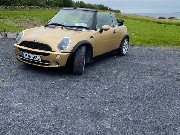 Mini Cooper Convertible, Petrol, 2005, Gold