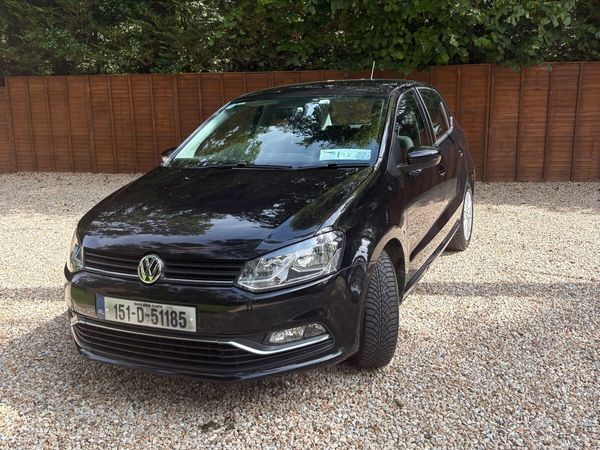 Volkswagen Polo Hatchback, Petrol, 2015, Black