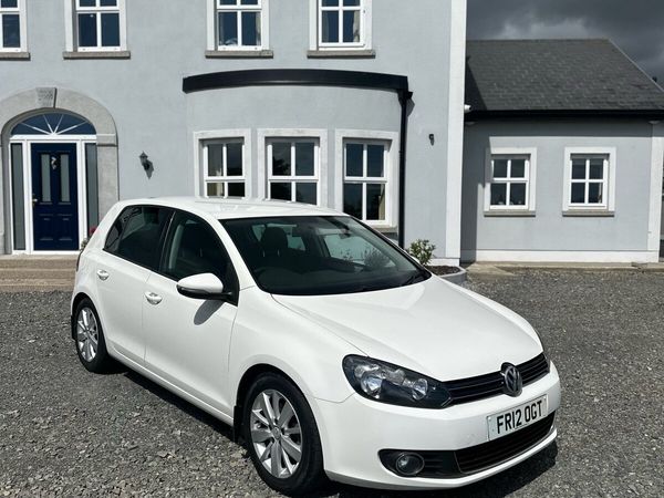 Volkswagen Golf Hatchback, Diesel, 2012, White