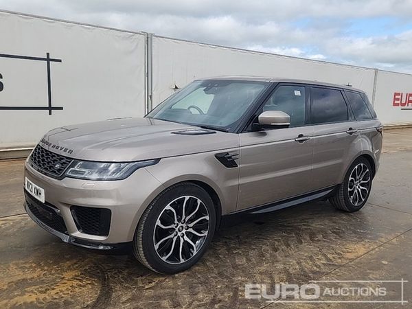 Land Rover Range Rover Sport SUV, Petrol Hybrid, 2021, Bronze