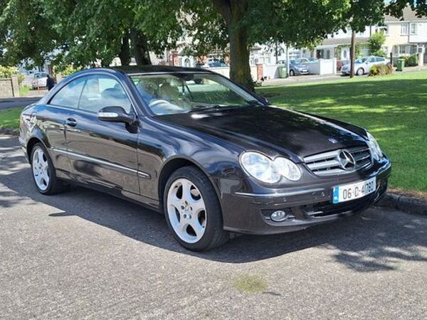 Mercedes-Benz CLK Coupe, Petrol, 2006, Black