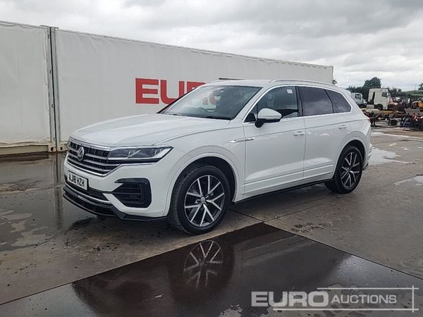 Volkswagen Touareg SUV, Diesel, 2018, White
