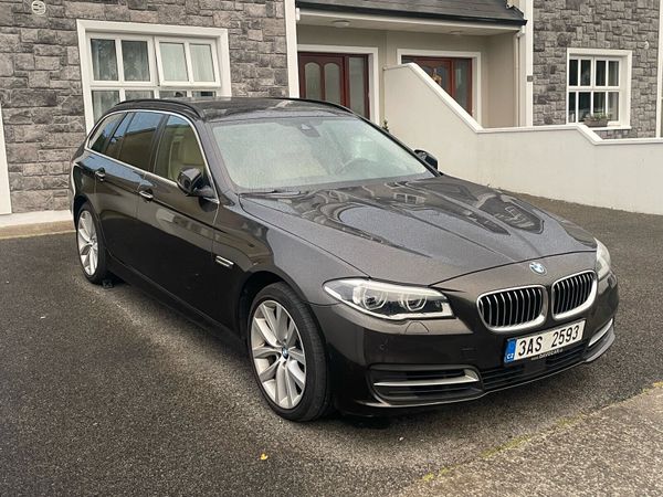 BMW 5-Series Estate, Petrol, 2014, Brown