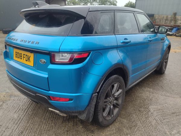 Land Rover Range Rover Evoque SUV, Diesel, 2018, Blue