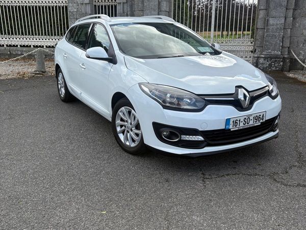 Renault Megane Estate, Diesel, 2016, White