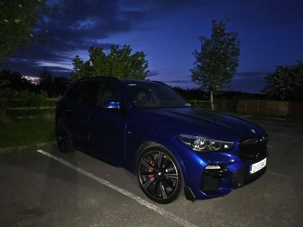 BMW X5 SUV, Petrol Plug-in Hybrid, 2021, Blue