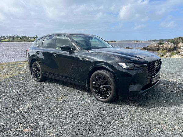 Mazda CX-60 Estate, Petrol Plug-in Hybrid, 2023, Black