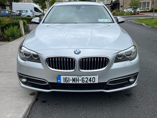 BMW 5-Series Estate, Diesel, 2016, Silver