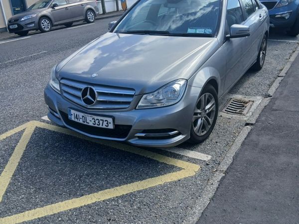 Mercedes-Benz C-Class Saloon, Diesel, 2014, Silver