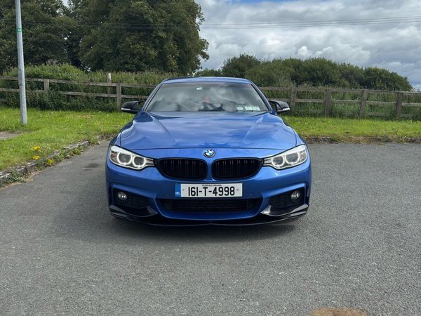 BMW 4-Series Coupe, Diesel, 2016, Blue