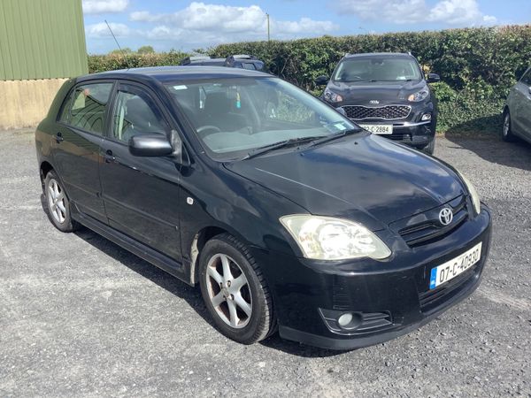 Toyota Corolla Hatchback, Diesel, 2007, Black