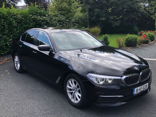 BMW 5-Series Saloon, Diesel, 2018, Black