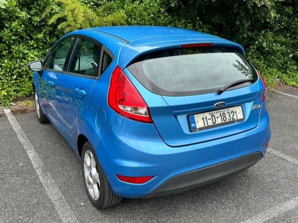 Ford Fiesta Hatchback, Petrol, 2011, Blue