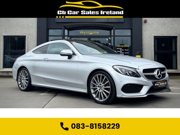 Mercedes-Benz C-Class Coupe, Diesel, 2017, Silver