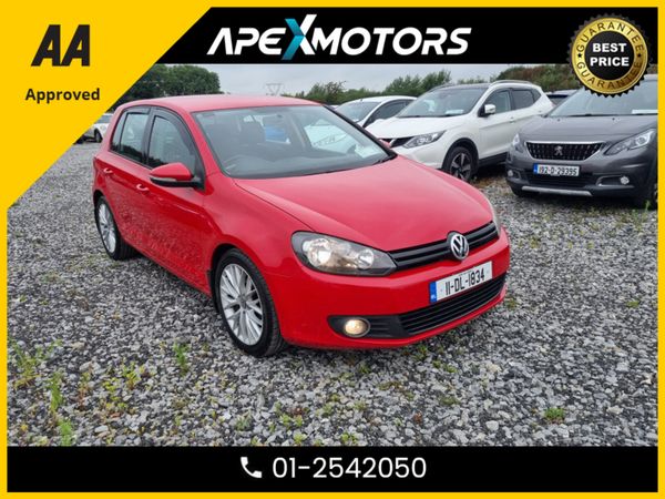 Volkswagen Golf Hatchback, Diesel, 2011, Red