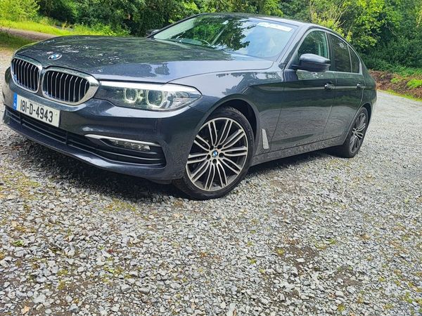 BMW 5-Series Saloon, Diesel, 2018, Grey