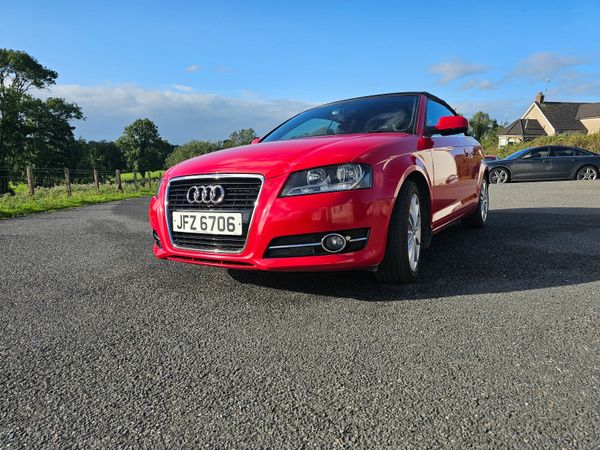 Audi A3 Convertible, Petrol, 2012, Red