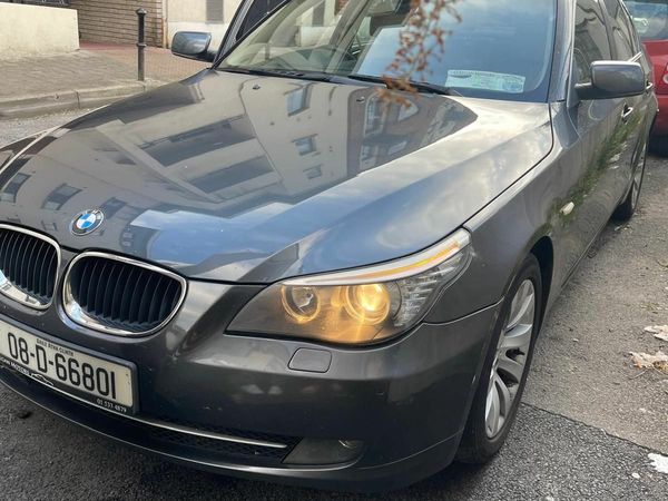 BMW 5-Series Saloon, Diesel, 2008, Grey