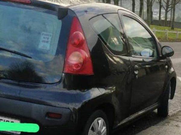 Peugeot 107 Hatchback, Petrol, 2007, Black