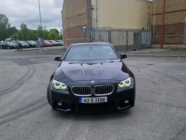 BMW 5-Series Saloon, Diesel, 2014, Black