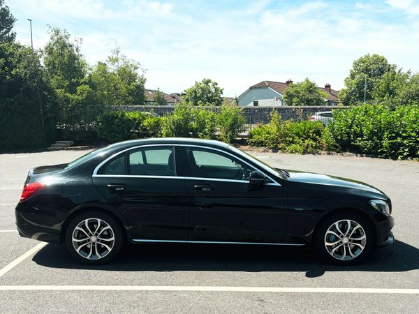 Mercedes-Benz C-Class Saloon, Petrol Plug-in Hybrid, 2017, Black