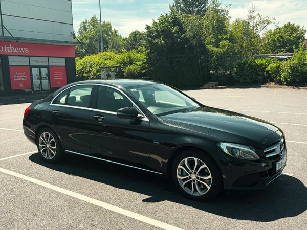 Mercedes-Benz C-Class Saloon, Petrol Plug-in Hybrid, 2017, Black