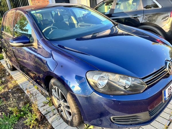 Volkswagen Golf Hatchback, Petrol, 2009, Blue