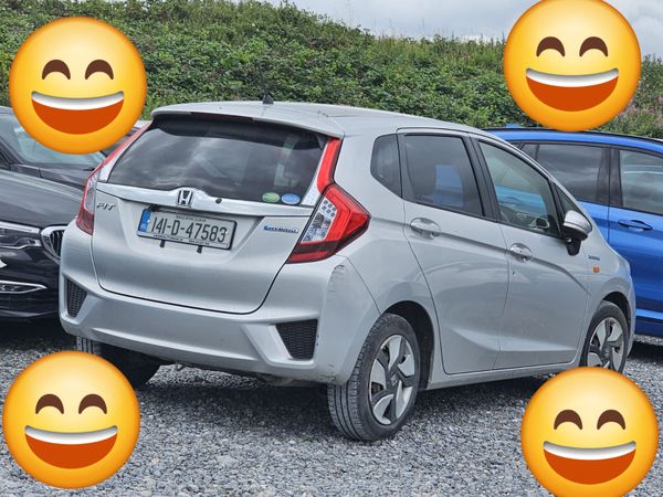 Honda Fit Hatchback, Petrol Hybrid, 2014, Silver