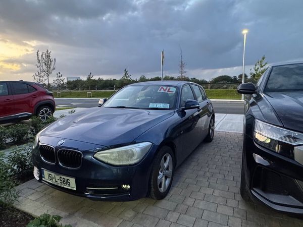 BMW 1-Series Hatchback, Petrol, 2015, Blue