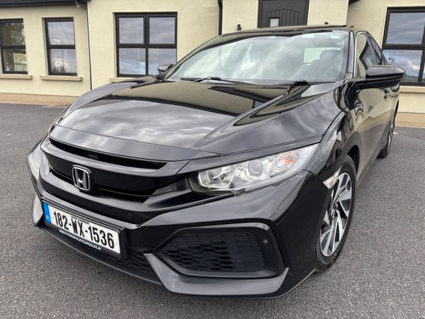 Honda Civic Hatchback, Diesel, 2018, Black