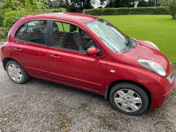 Nissan Micra Hatchback, Petrol, 2009, Red