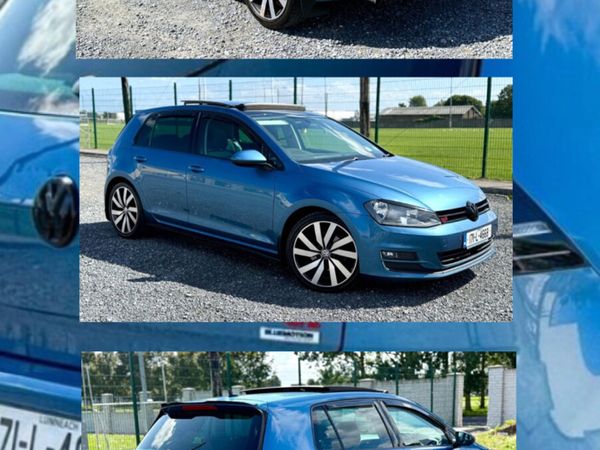 Volkswagen Golf Hatchback, Diesel, 2017, Blue