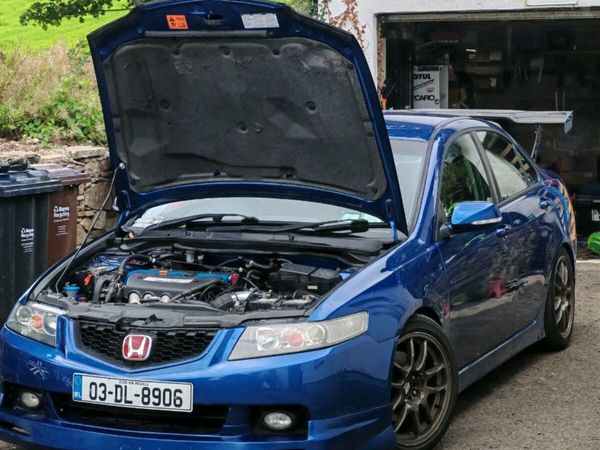 Honda Accord Saloon, Petrol, 2003, Blue
