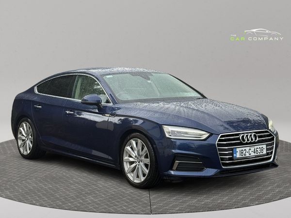 Audi A5 Hatchback, Diesel, 2018, Blue
