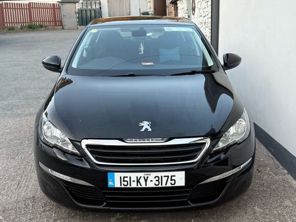 Peugeot 308 Hatchback, Diesel, 2015, Black
