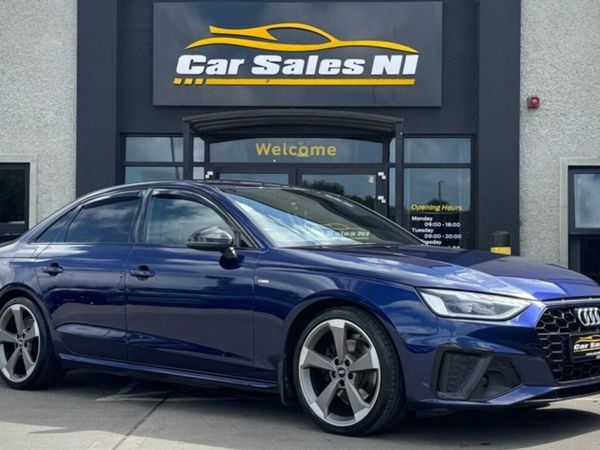Audi A4 Saloon, Diesel, 2021, Blue