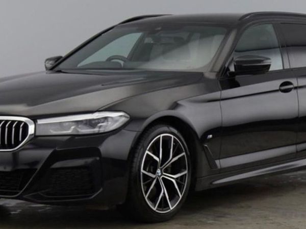 BMW 5-Series Estate, Diesel, 2021, Black