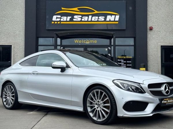 Mercedes-Benz C-Class Coupe, Diesel, 2017, Silver