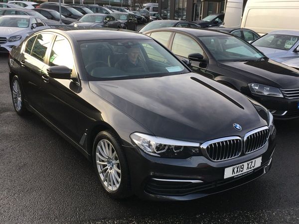 BMW 5-Series Saloon, Petrol Plug-in Hybrid, 2019, Grey