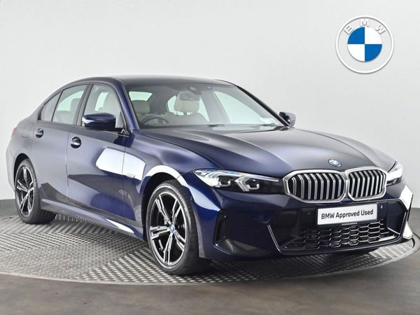 BMW 3-Series Saloon, Petrol Plug-in Hybrid, 2023, Blue