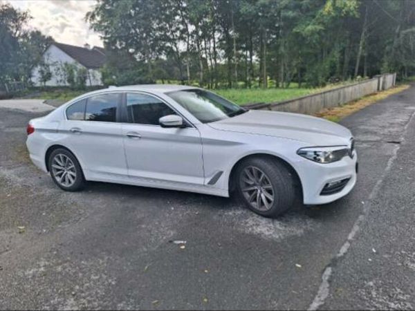 BMW 5-Series Saloon, Diesel, 2017, White