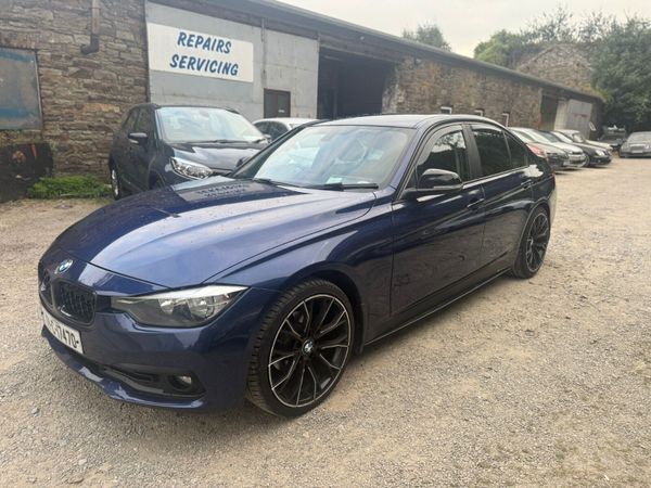 BMW 3-Series Saloon, Diesel, 2017, Blue