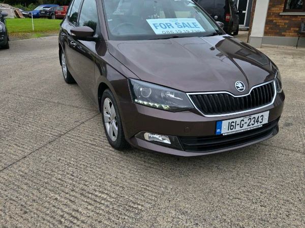 Skoda Fabia Hatchback, Petrol, 2016, Brown