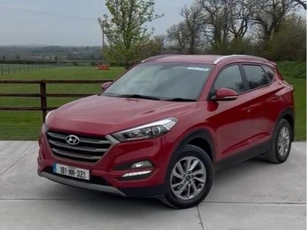 Hyundai Tucson SUV, Diesel, 2018, Red
